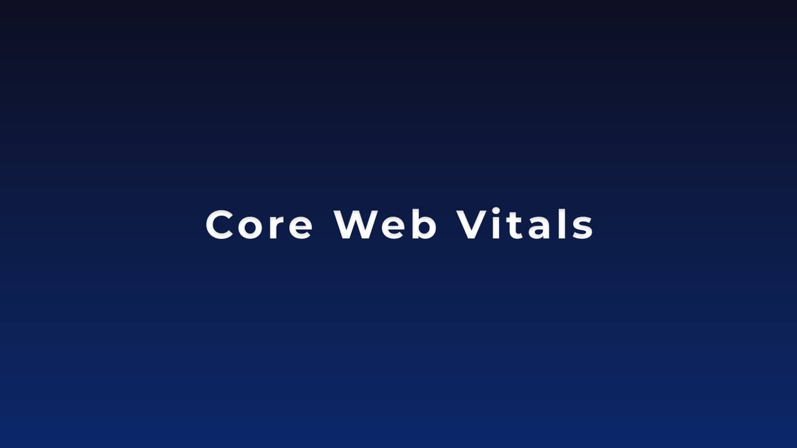 Core Web Vitalsとは？<br>SEOとUXに直結する重要指標